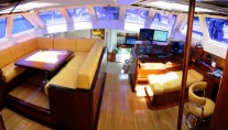 Sailing Yacht Billy Budd 2 -  Deck House Salon